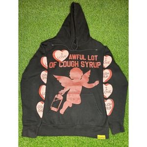 That’s a Awful Lot of Cough Syrup Valentine’s Hoodie Size Large Barely Used